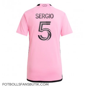 Inter Miami Sergio Busquets #5 Replika Hemmatröja Damer 2024-25 Kortärmad